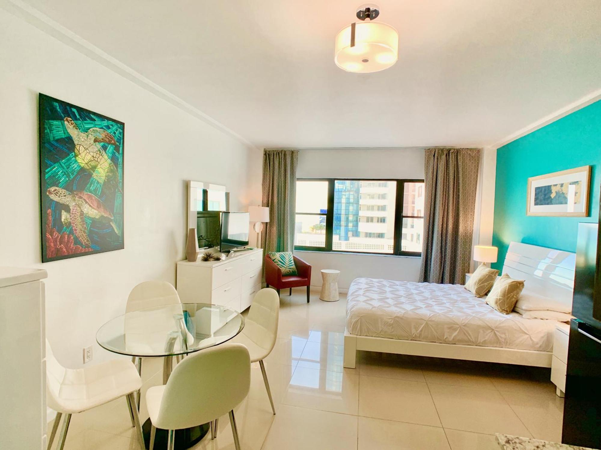 Directly On The Beach With Pool & Ocean View ميامي بيتش المظهر الخارجي الصورة